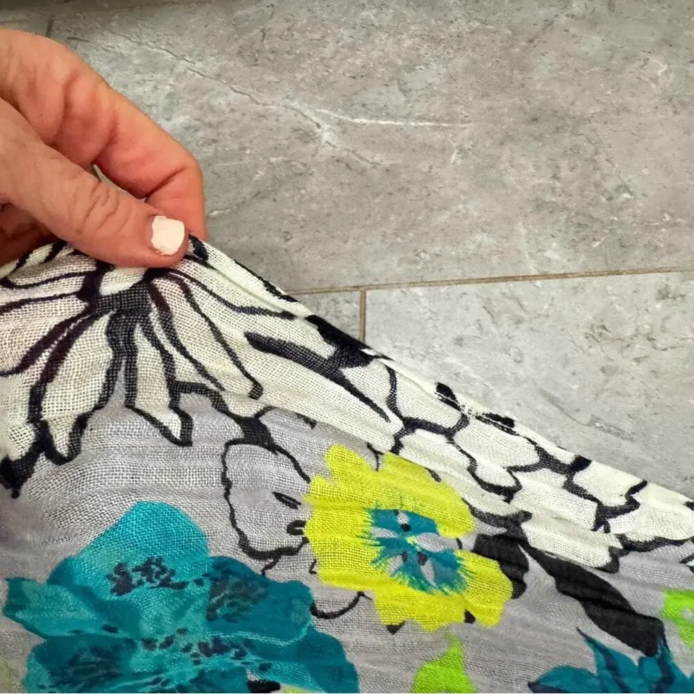 Halogen Floral Multicolor Scarf